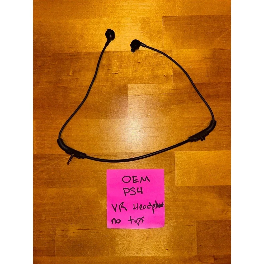 PS4 virtual reality headphones without tips OEM